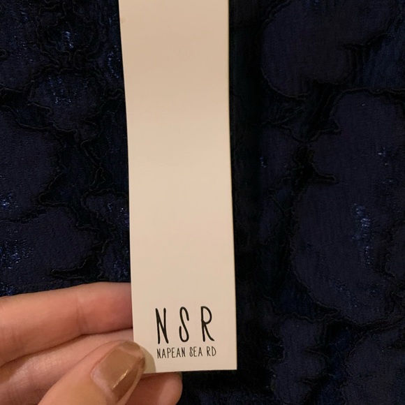 Blue Lace Dress - not lined - Picture 3 of 4